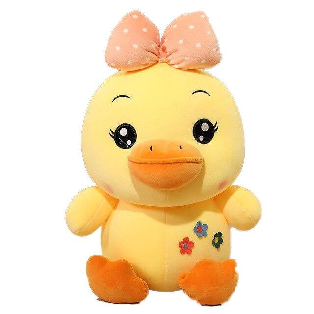 Baby Chick Duck Sun Flower Plush Soft Stuff Toy - 25cm - Image 3