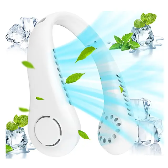 Arctic Air Hanging Neck Fan High Wind 3 Speed Adjustable USB Charging Portable Quiet Super Long Life Outdoor Sports Office Camping (Random Color) - Image 6