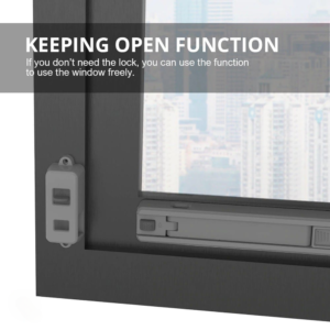 Window restrictor Window Lock Children Protection Window Restrictor ABS Child Safety Window Stopper Falling Prevention Locks Limiter